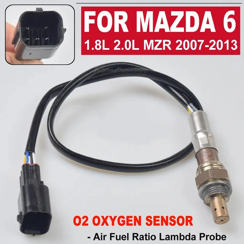 

5-проводной датчик кислорода с соотношением воздуха и топлива O2, подходит для MAZDA 6 1.8L 2.0L 2007-2013 фотосессия LF4J188G1
