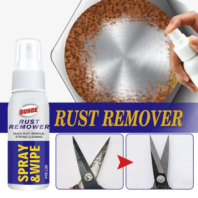 30/50 Ml Rozsda Eltávolító Spray -Multifunkcionális Erőteljes -Eltávolító Háztartási Eszközök Tisztítószerszámok Konyhai Tisztító Kiegészítők - Image 4