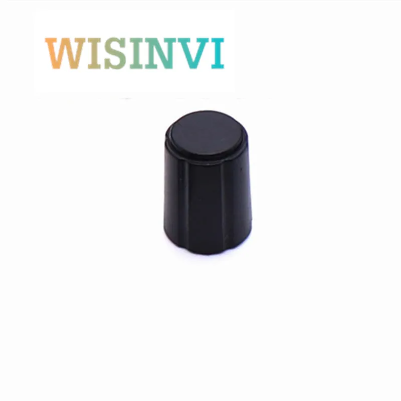 Potentiometer Knob Cap Rotary Encoder Knob Plastic Knob Cap 10PCS plastic knob for KY-040 360 Degrees Potentiometer Rotary Encoder ABS Type D Half Shaft Hole Caps Knob 6mm A15 Sensor