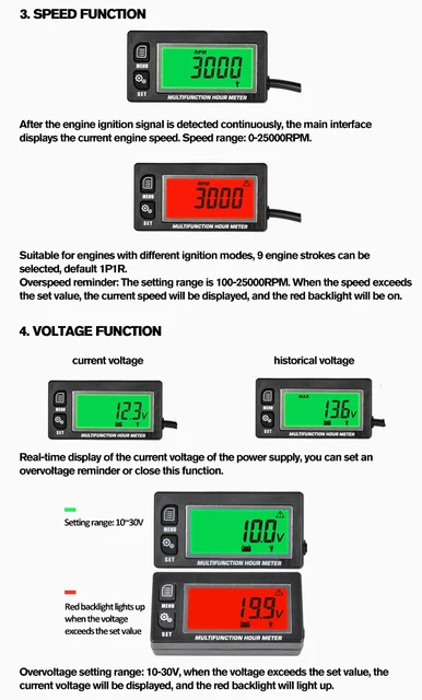 Contaore Impermeabile Nine Rong NR-HM006 - Per Moto E Motoslitte A Benzina - Foto 5