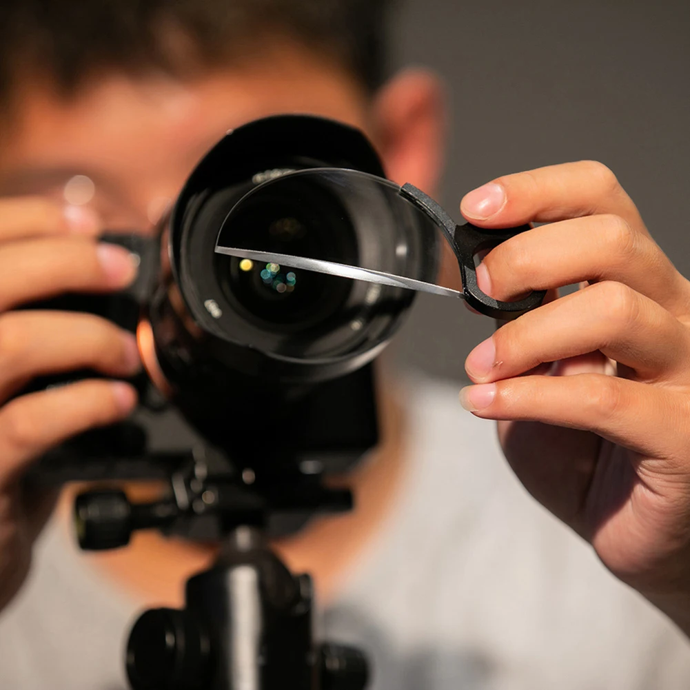 Handheld Prism Lens Diopter Filter Special Effects Glass Split Diopter Lens Filter 79mm + 1 + 2 + 3 for Photographer Beginner