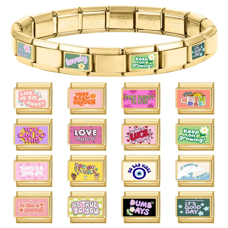 Gold Charm Bracelet DIY Making