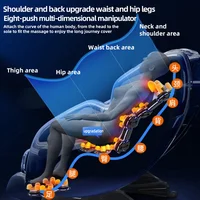 Three Year Warranty Home 4D Heating Massage Chairs Multifunctional Full Body Air Bag Wrapped Zero Gravity 3D Massage Office Sofa 2