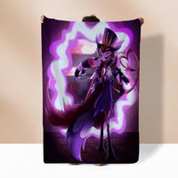 Helluva Boss Throw Blanket for Sofa Luxury Bedding Fluffy Soft Blankets & Throws Beach Towel Home and Decoration Knitted Plaid 2