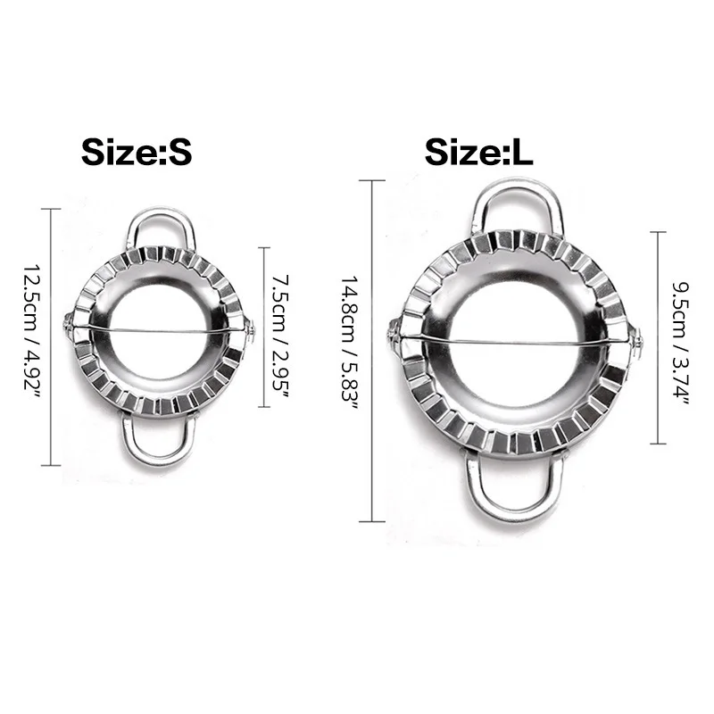 Dumpling Mould Ravioli Making Mold Baking Accessories Kitchen Dumpling Maker Stainless Steel