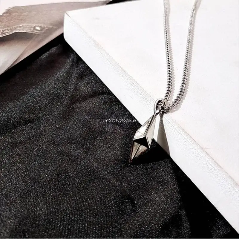 

European and American Street Crossed Star Clavicle Chain Necklace Dropship