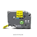 Black on Yellow