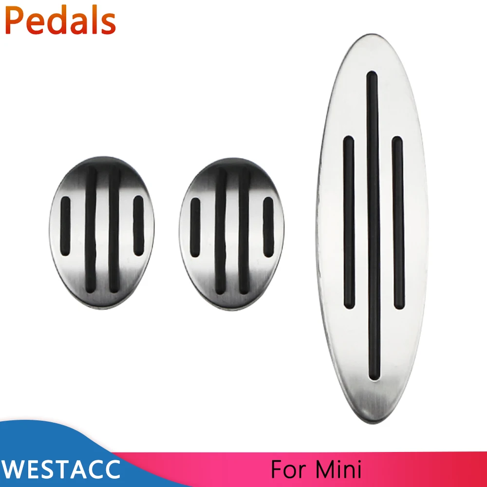 Car Pedals Gas Brake Clutch Rest Pedal MINI Cooper One Hatch Hardtop Countryman JCW R56 R60 R61 F54 F55 F56 Accessories car accessories car pedals