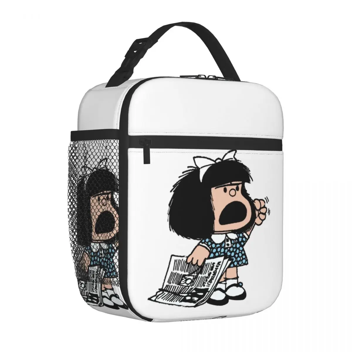 

Сумка для ланча для взрослых, комикс, с рисунком Аргентины, Quino