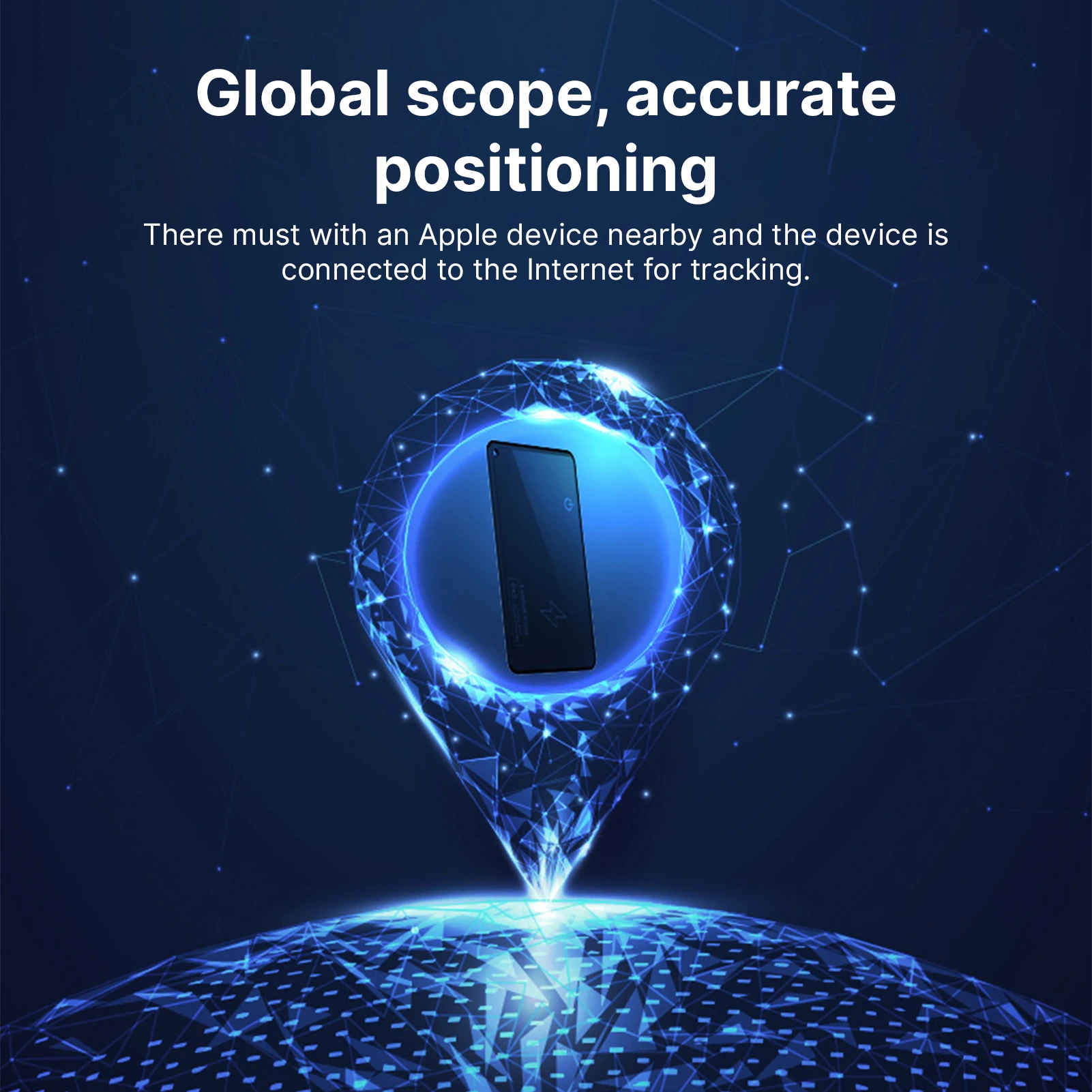BT Tracker Item Finder Work with Find My, 4 Pack Wirelessly Charging Ultra-thin Card Item Locator with Sound Reminder Message