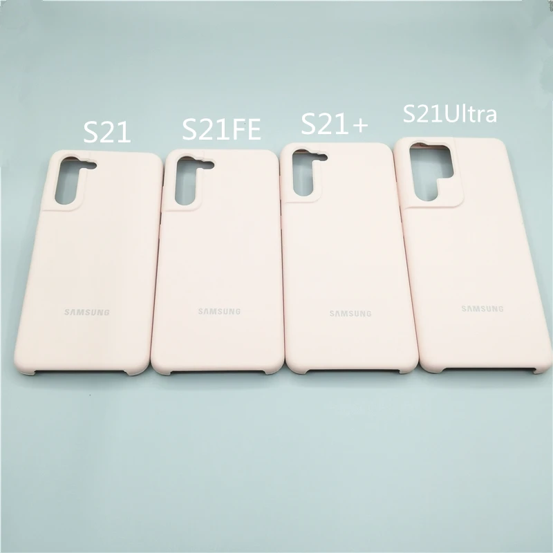 Case For S21FE S21 Plus Ultra 5G Cover Silky Office Style Samsung Liquid Silicone Back Cover Shell For Galaxy S21+ S21U 5G best galaxy s22 ultra case