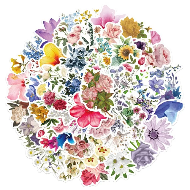 10/30/50 Q Version Cute Pokemon Pokémon Pokemon Cartoon Waterproof Laptop Suitcase Stickers for Children's Gift Kawaii 50Pcs-Full Pack