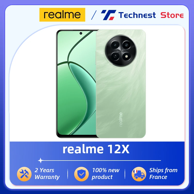 Smartfon realme 12X za $191.01 / ~739zł