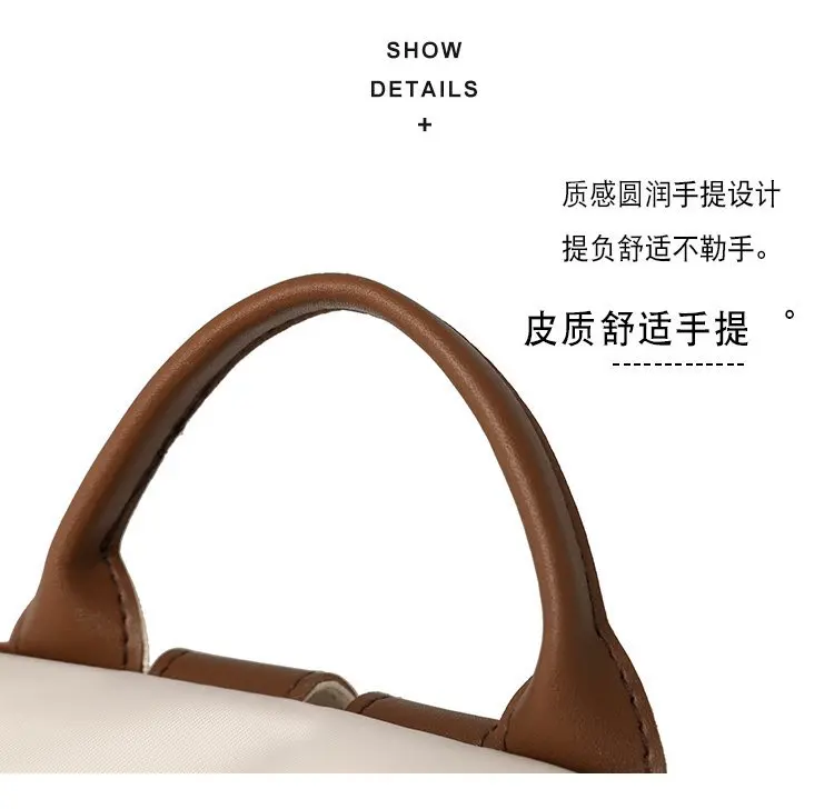 Nylon Anti Theft Backpack For Women - Image 3