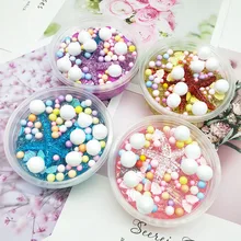 

New Slime Toy DIY Starfish Crystal Mud Decompression Toy Poke Slime Children's Modeling Clay Decompression Children's Toy Gift