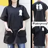 Purple/Pink/Gray Pet Shop Cosmetology Uniforms Men And Women Beauticians For Waterproof And Breathable Work Clothes G0709 6