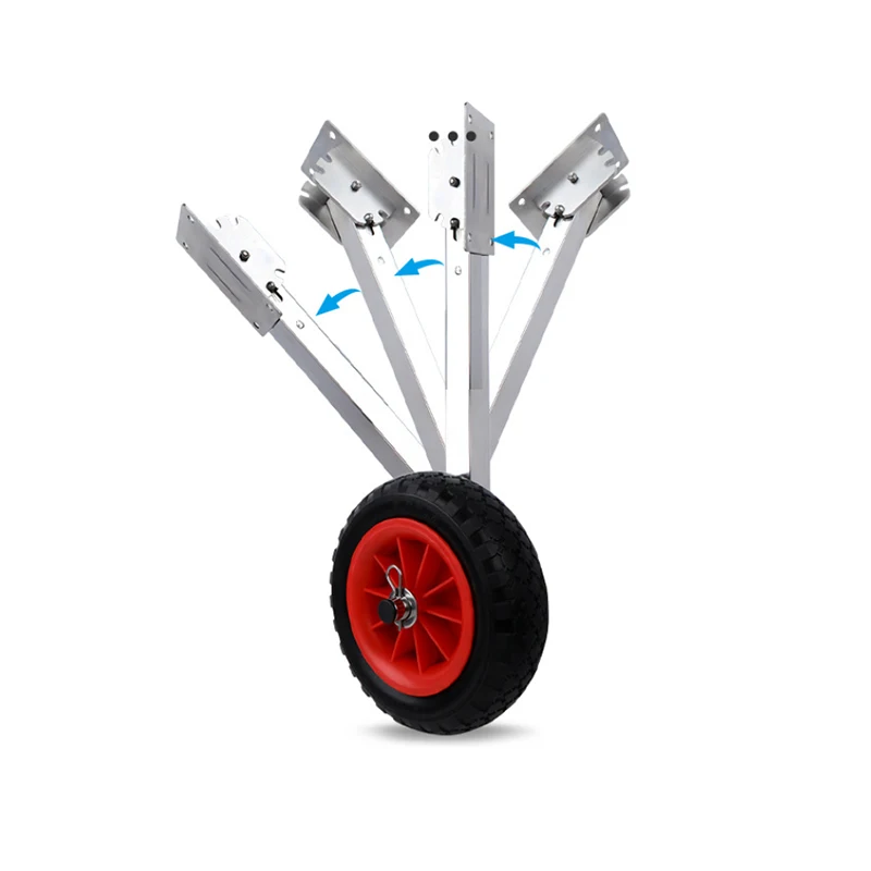 Inflatable Boat Launching Wheel with Aluminum Frame