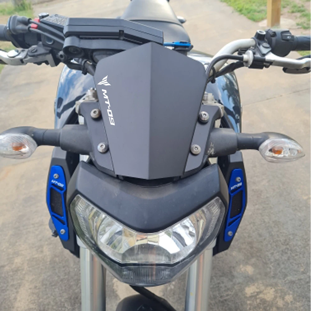 

For Yamaha MT-09 FZ-09 2014 2015 2016 MT09 FZ09 MT 09 Motorcycle Aluminum Wind Screen Black Wind Deflector Windscreen Windshield