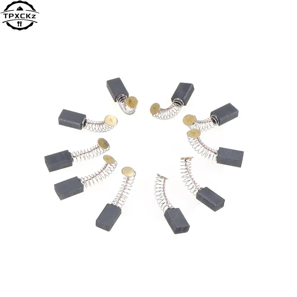 Power Tool Carbon Motor Brush 13 x 8 x 5mm 10pcs carbon brush