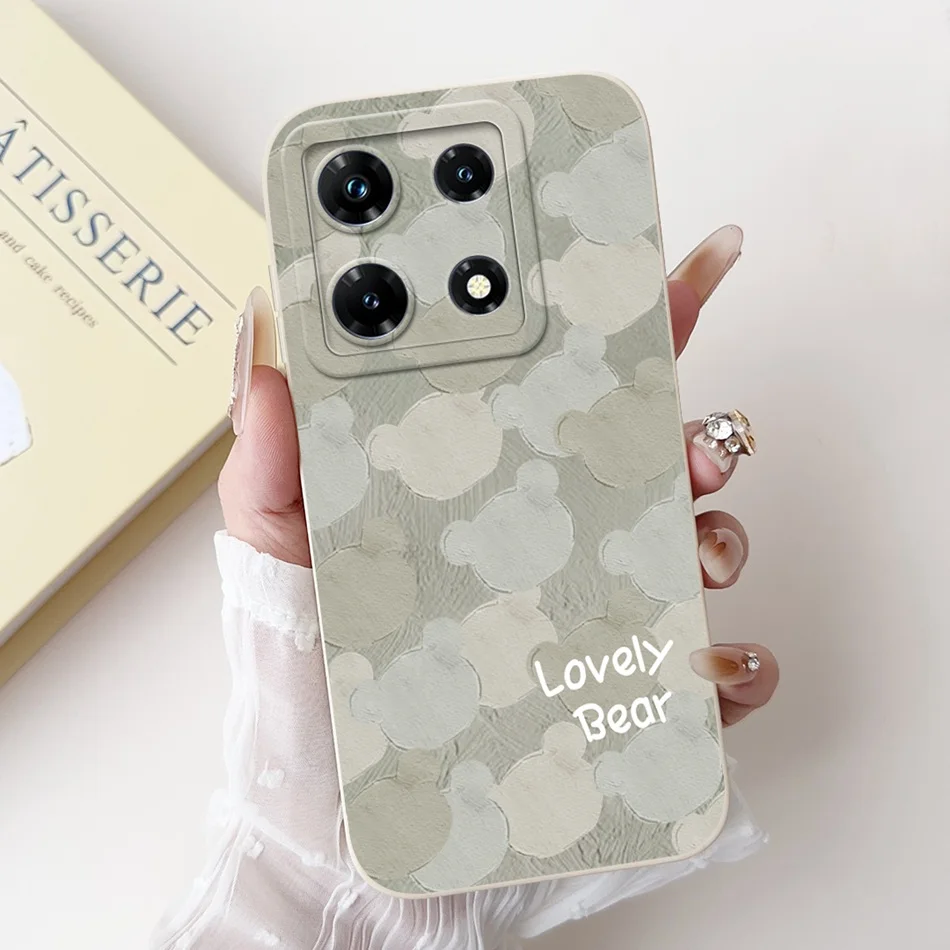 Elegant Painted Soft Silicone Shockproof Phone Case