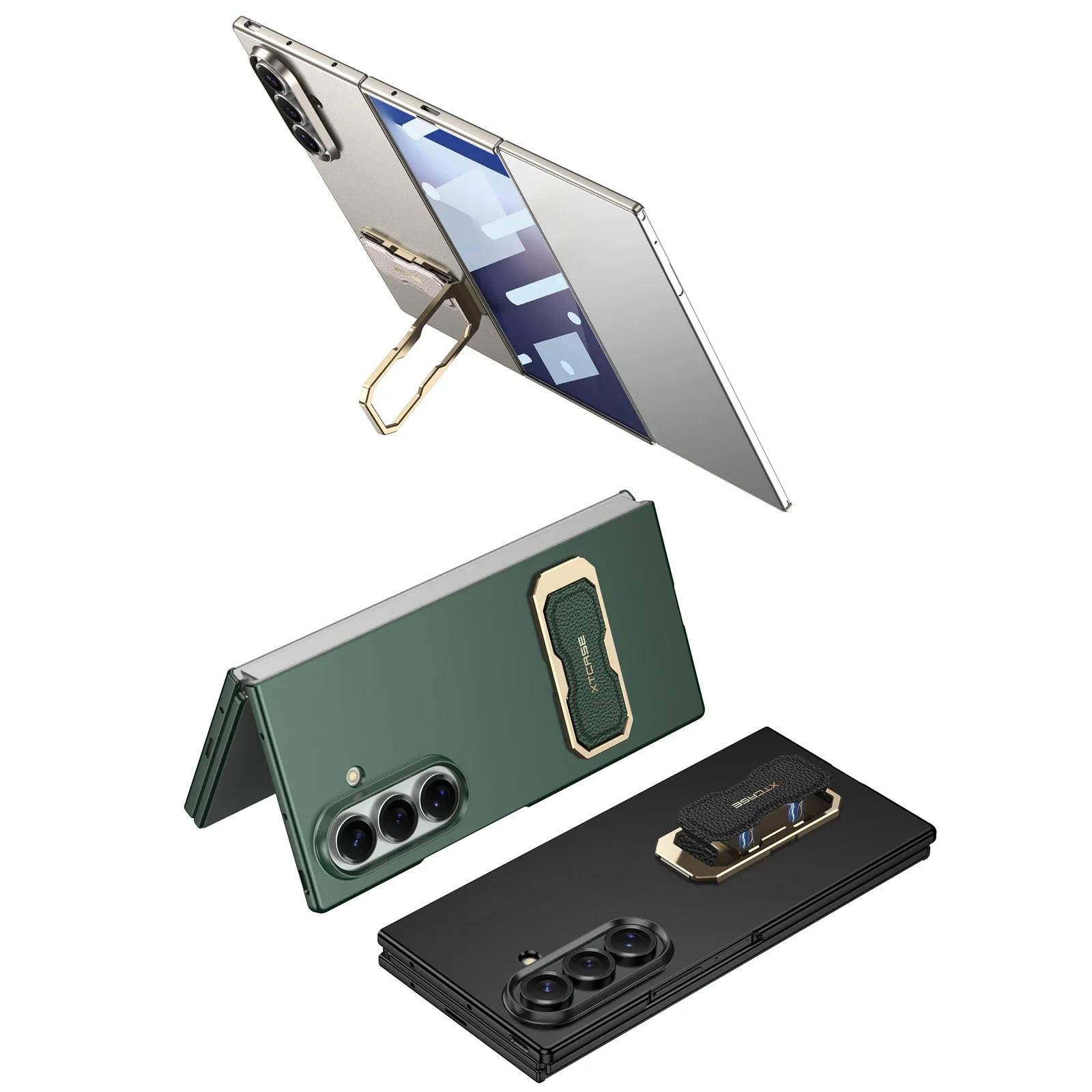 Samsung Galaxy Z TriFold Protective Case with Phone Holder and Screen Protection Frame 13 Samsung Galaxy Z TriFold Protective Case with Phone Holder and Screen Protection Frame 5