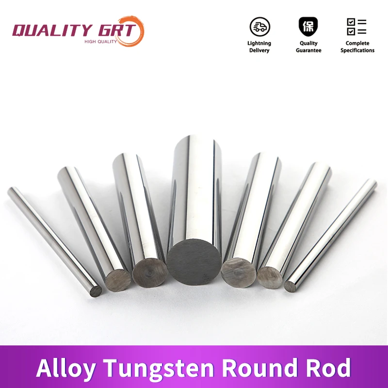 QGrtTungstensteelroundrodsuperhardwearhighprecisiondimensionCNCmachiningthimble