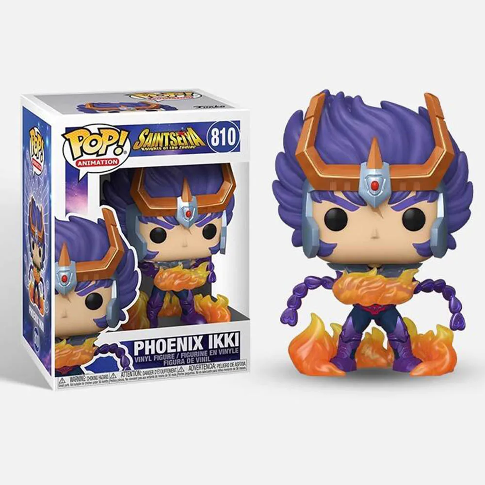 thumbnail image 1 of Funko Pop Saint Seiya Cygnus Hyoga #808 Dragon Shiryu #807 Andromeda Shun #809 Phoenix Ikki #810 Figuras de acción de vinilo Muñecas Juguetes, 1 of 5