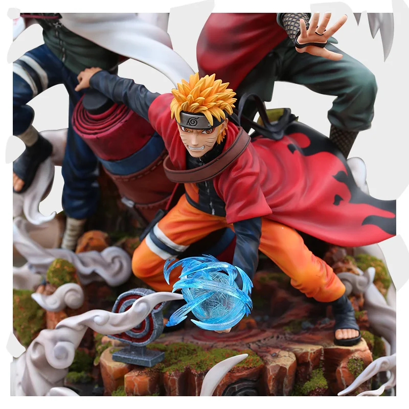 Naruto Figur – Jiraya Minato Und Naruto