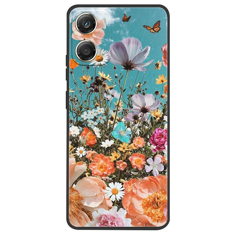Shockproof Soft Silicone Back Cover with Bumper