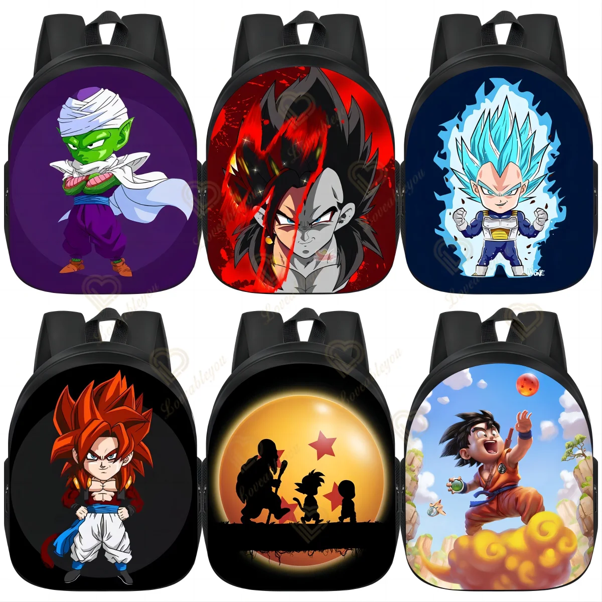 

Backpacks Dragon Ball Goku Waterproof SchoolBag Large Capacity Travel Bagpack Casual Bookbag for Teenages Laptop Mochilas