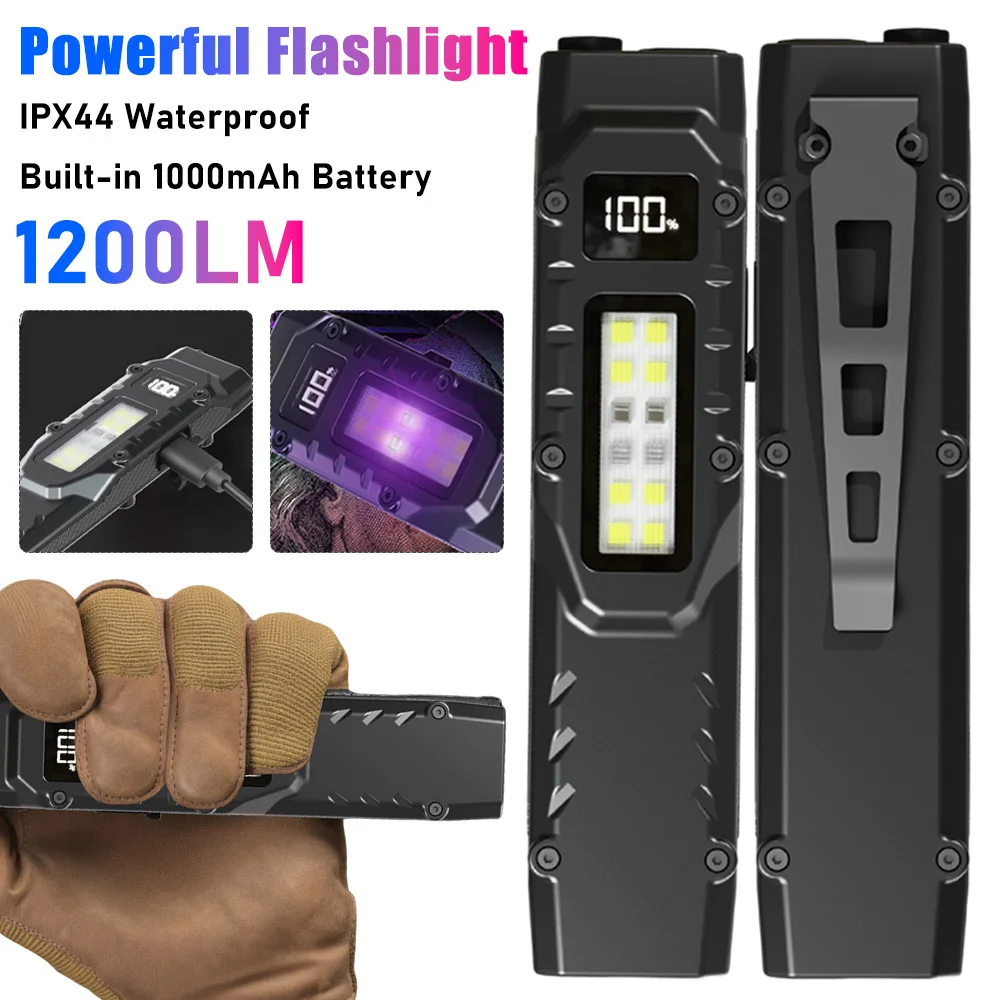USB Rechargeable Tactical Flashlight 1