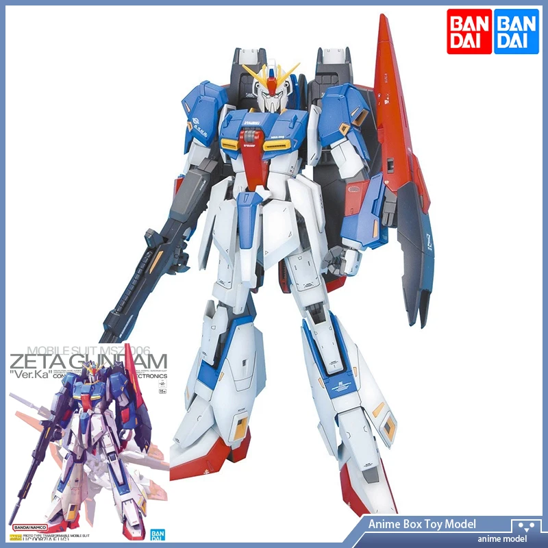 

[In Stock] Bandai 1/100 MG ZETA ZGundam Ka.Ver Action Assembly Model