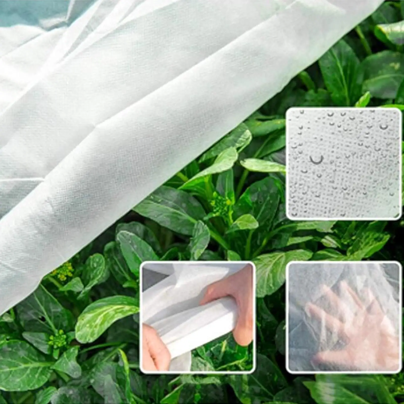 Winter Plant Covers Reusable Floating Row Frost Blankets Reusable Blanket Non-Woven Fabric Protector For Garden Vegetables - Image 5