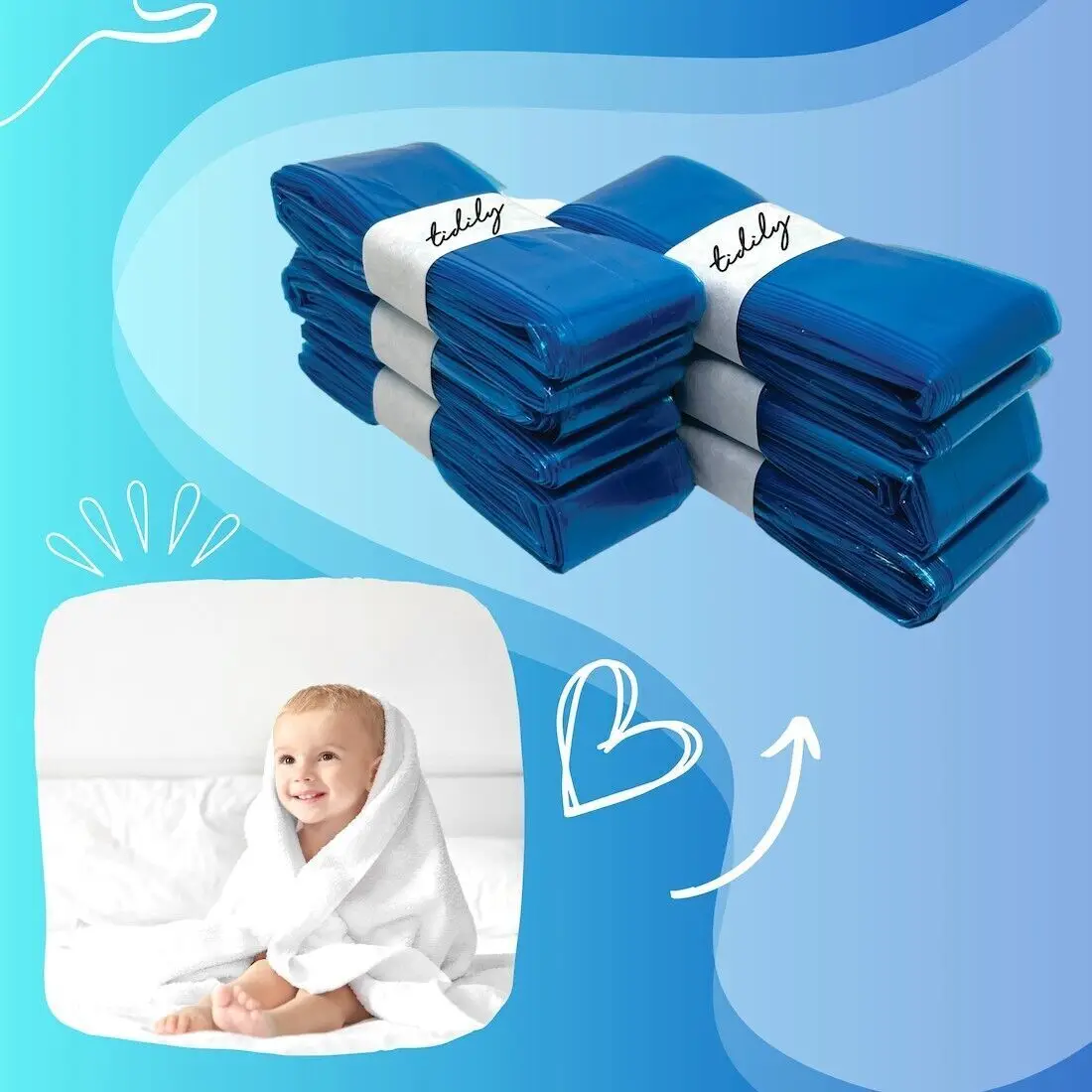 12X Fully Compatible Refill Cassette Dress Up XL Classic XL Tommee : 3 - 5 Days Free Delivery UK