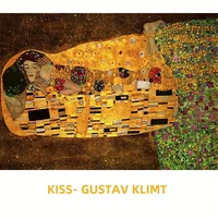150pcs Mini Test Tube Puzzle The Kiss Gustav Klimt Famous Painting Funny Educational Game Wall Display Birthday Festival Gifts 2