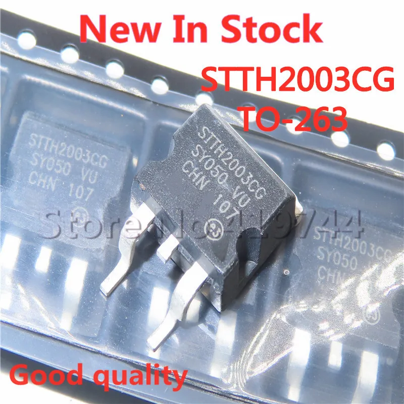 

5 шт./лот STTH2003CG STTH2003 TO-263 SMD диод быстрого восстановления 20A30 0V в наличии новый оригинальный IC