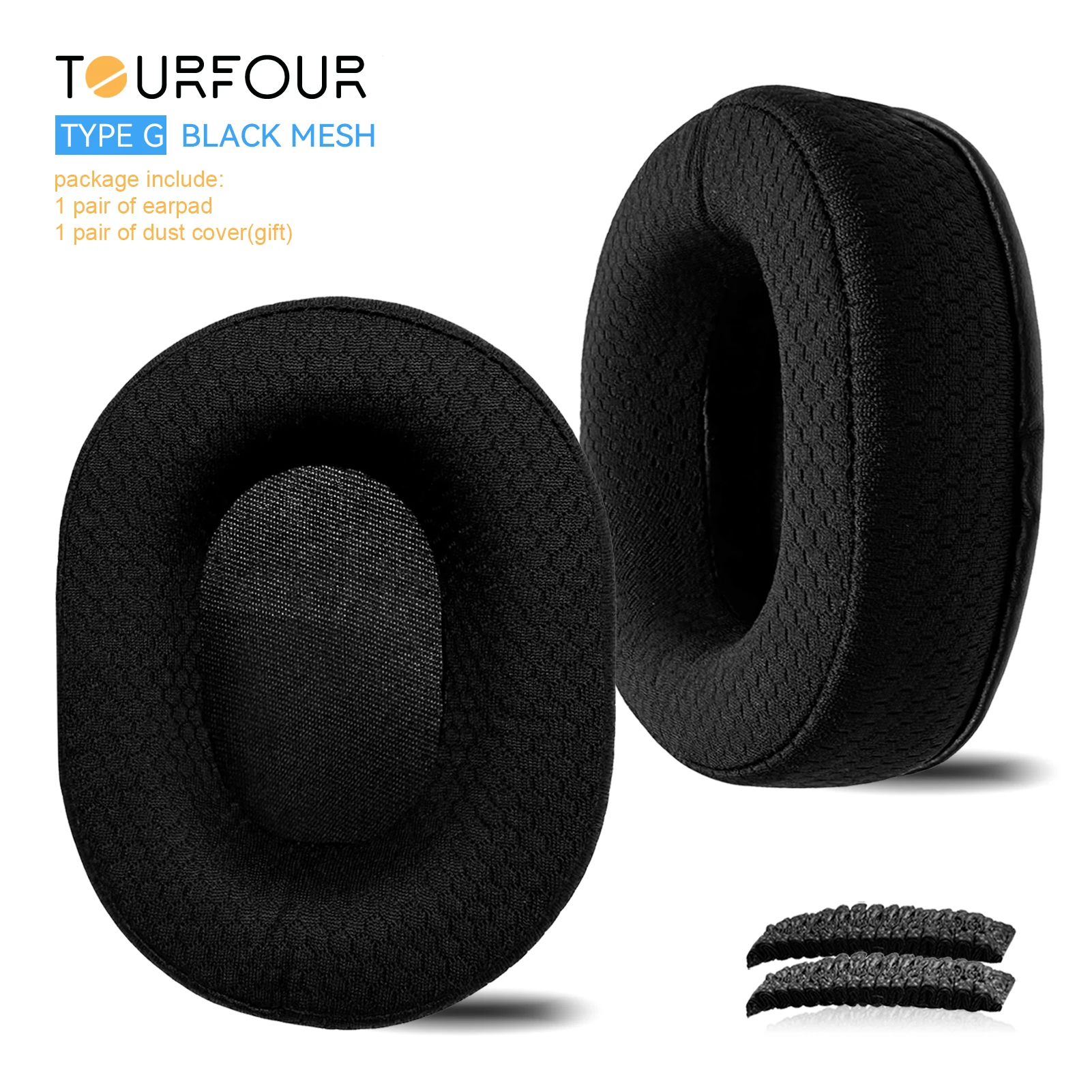 TOURFOUR Premium Replacement Earpads and Headband Cushion