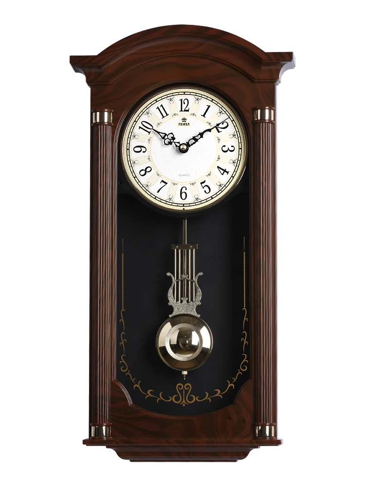 Chinese Large Wall Clock Retro Shabby Chic Wall Pendulum Clocks