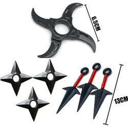 Anime - Inspired Ninja Cosplay Accessory Set - 7 Pieces (7pcs)
