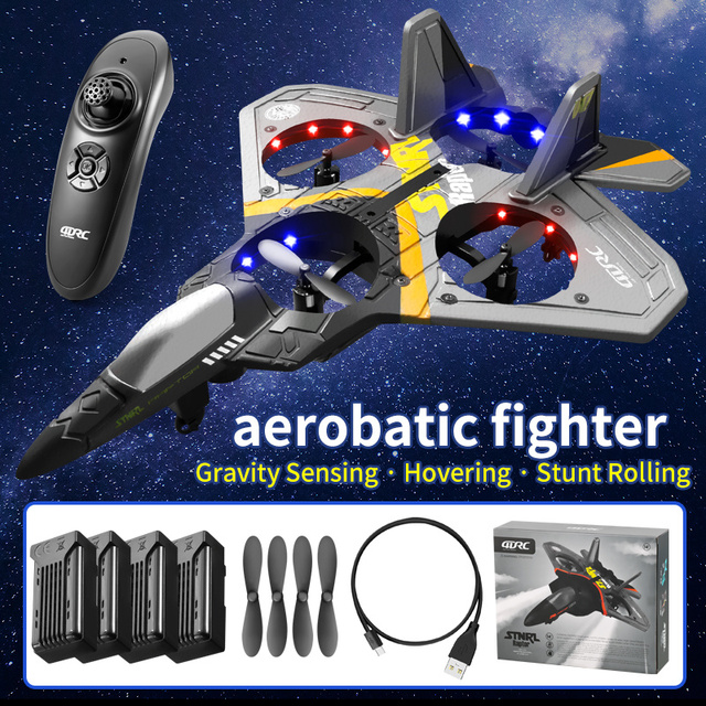 RC Remote Control Airplane 2.4G 6CH Remote Control Fighter Hobby Plane Glider Airplane EPP Foam Toys RC drone Kids Gift