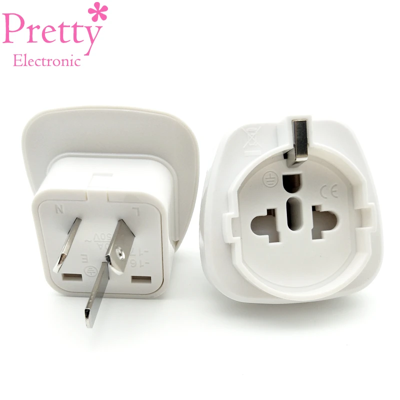 1pc Eu Us To Au Electric Plug Power Socket Adapter Australia China
