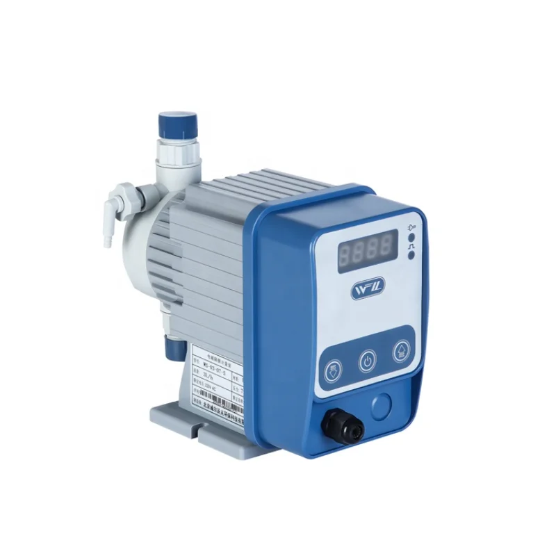 

WS-50-01-L 50LPH Acid chlorine chemical solenoid dosing metering pump Plastic pump for water treatment