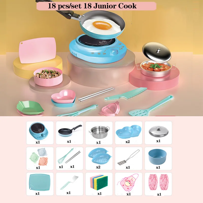 Tiny Kitchen Set For Cooking Real Food Portable Kids Cooking Sets For Girls  9-12 Lightweight Stove For Real Cooking Kids Playing - Outdoor Stove &  Accessories - AliExpress