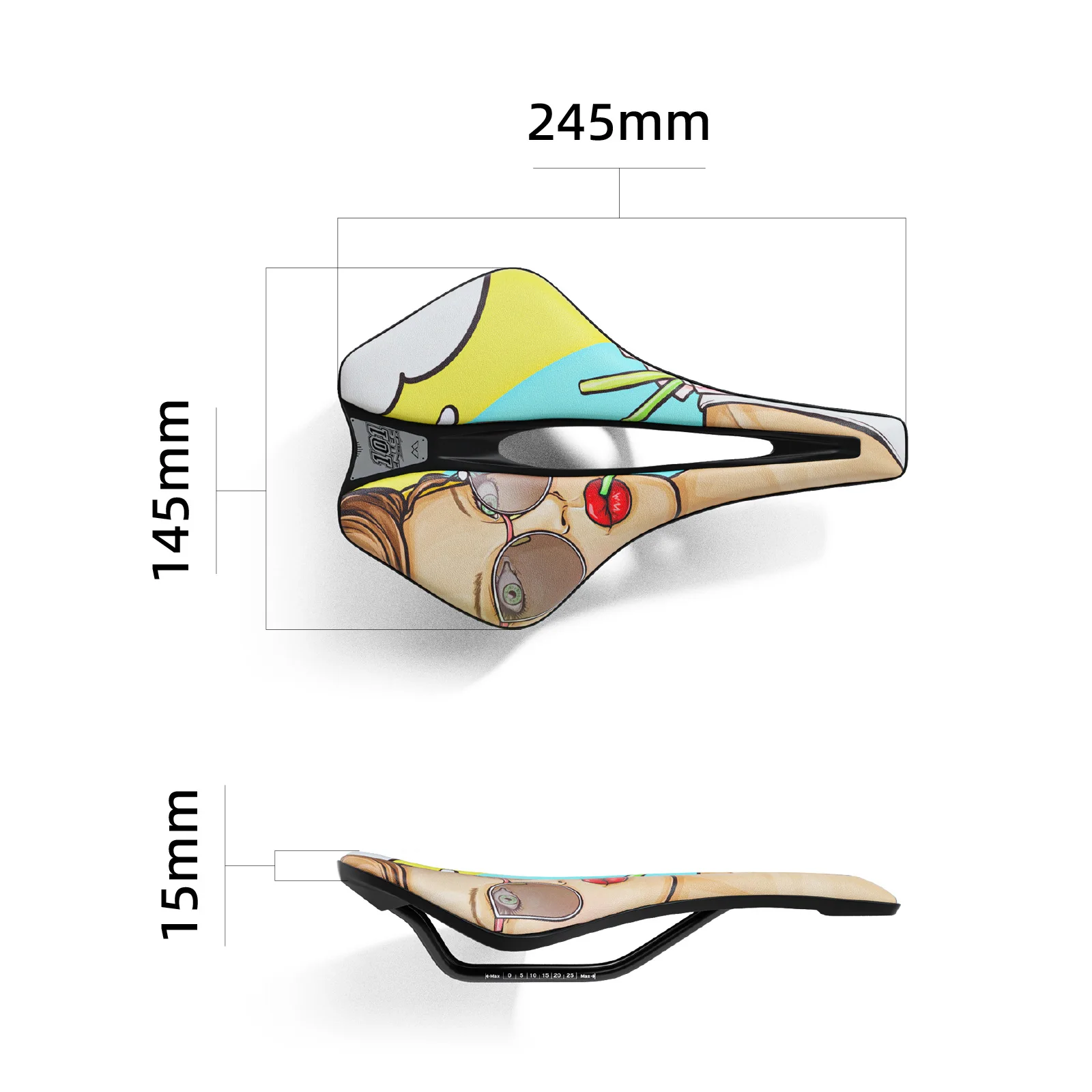 VGEBY selle de vélo ENLEE Coussin de siège de vélo Siège de selle en