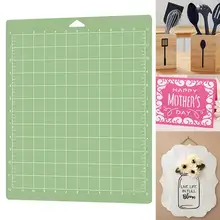 

Cutting Pad Easy to Clean Green Versatile Light Strong Grip Cutting Mat Grip Cutting Mat for Cricuts