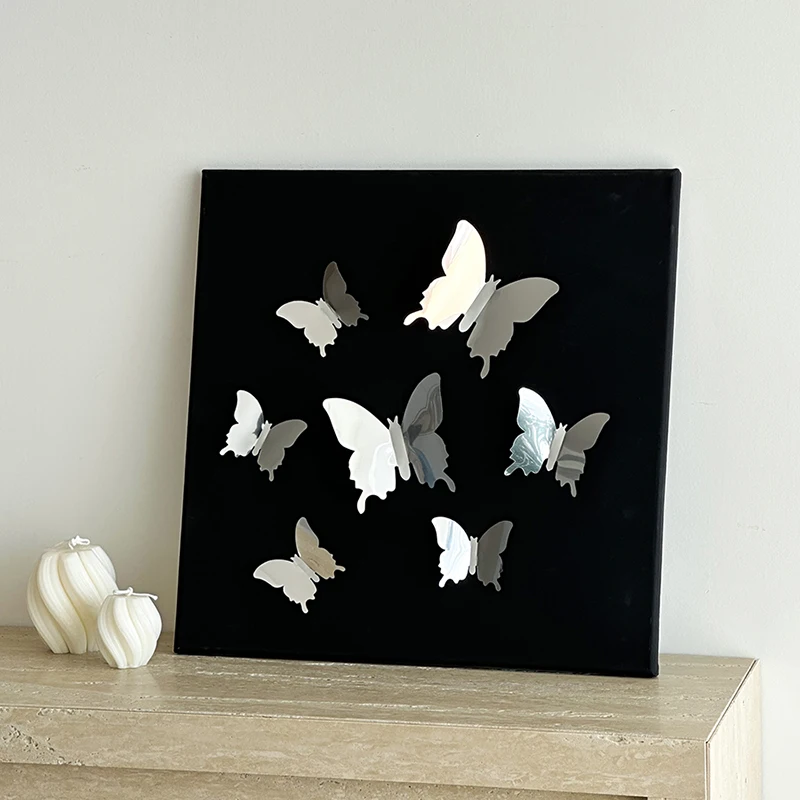 3D DIY 거실 장식 그림 나비 소파 배경 벽걸이 예술 현대 미니멀리스트 홈 데코레이션 액세서리