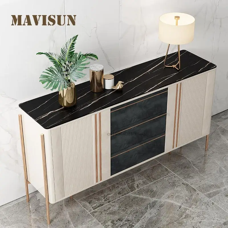 Dining Room Storage Display Cabinet Space-Saving Household Indoor Furniture Hot Sale Simple And Modern Cupboard For Living Room