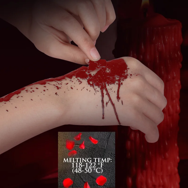Low Temperature Thorn Drip Candle for Wellness and Relaxation Romantic Massage Sex Candles Low Melting Point BDSM Toy Adult Game