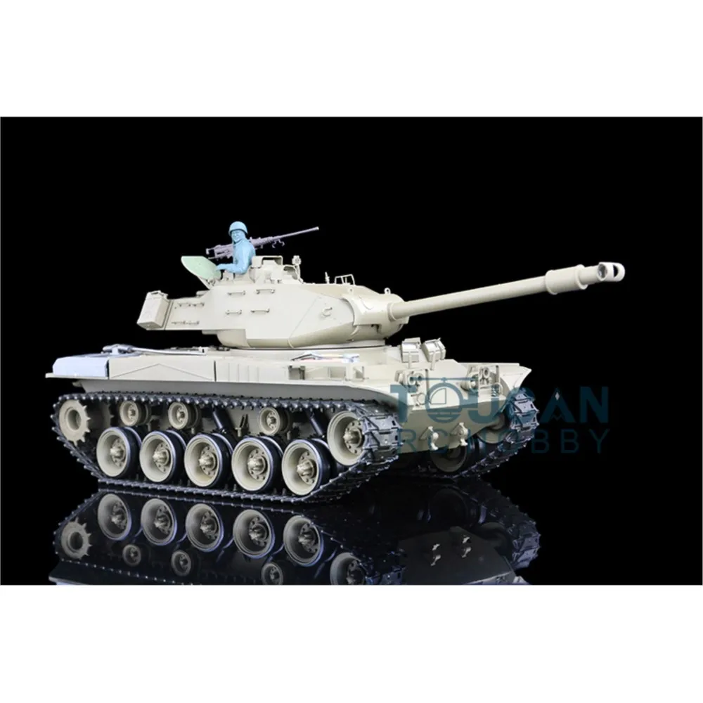 헝롱 1/16 RTR RC 탱크 스케일 2.4Ghz 7.0 플라스틱 워커 불독 BB IR 전투 연기 효과 3839 무선 RC 모델 TH17323-SMT7
