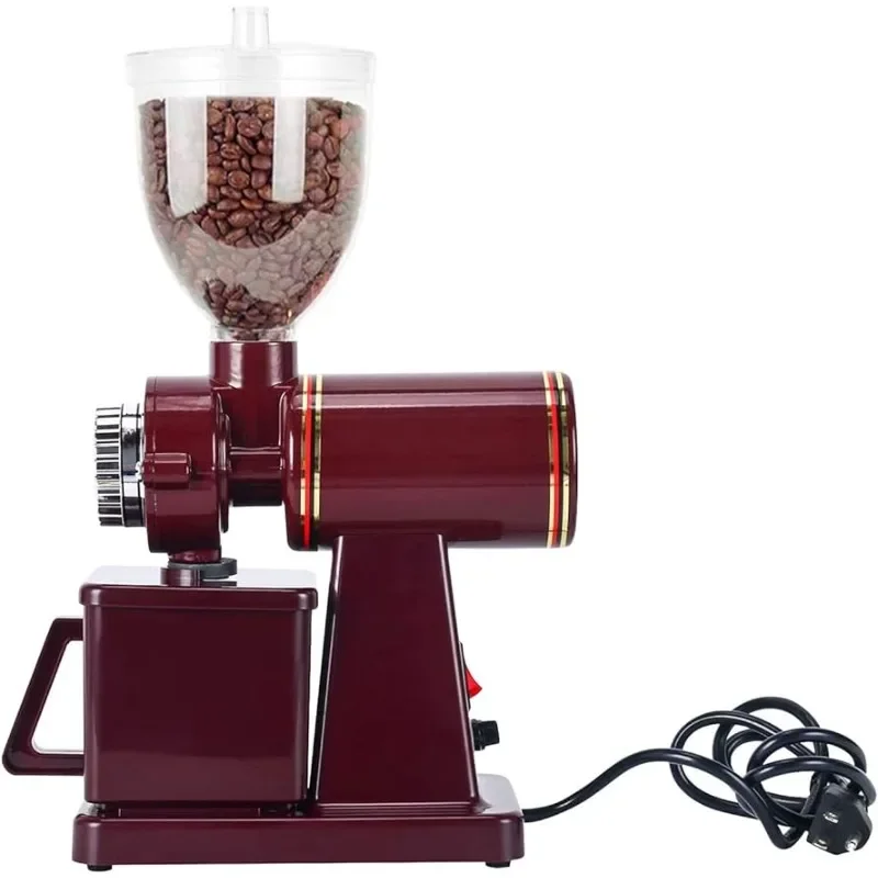 Burr Coffee Grinders, Professional Electric Coffee Grinder, Automatic Burr Mill Grinder, 250g Coffee Bean Powder full automatic dust free putty powder spraying wall grinder electric wall planer wall shovel wall plasterer